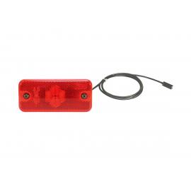 Rear position lamp LED 24V red 